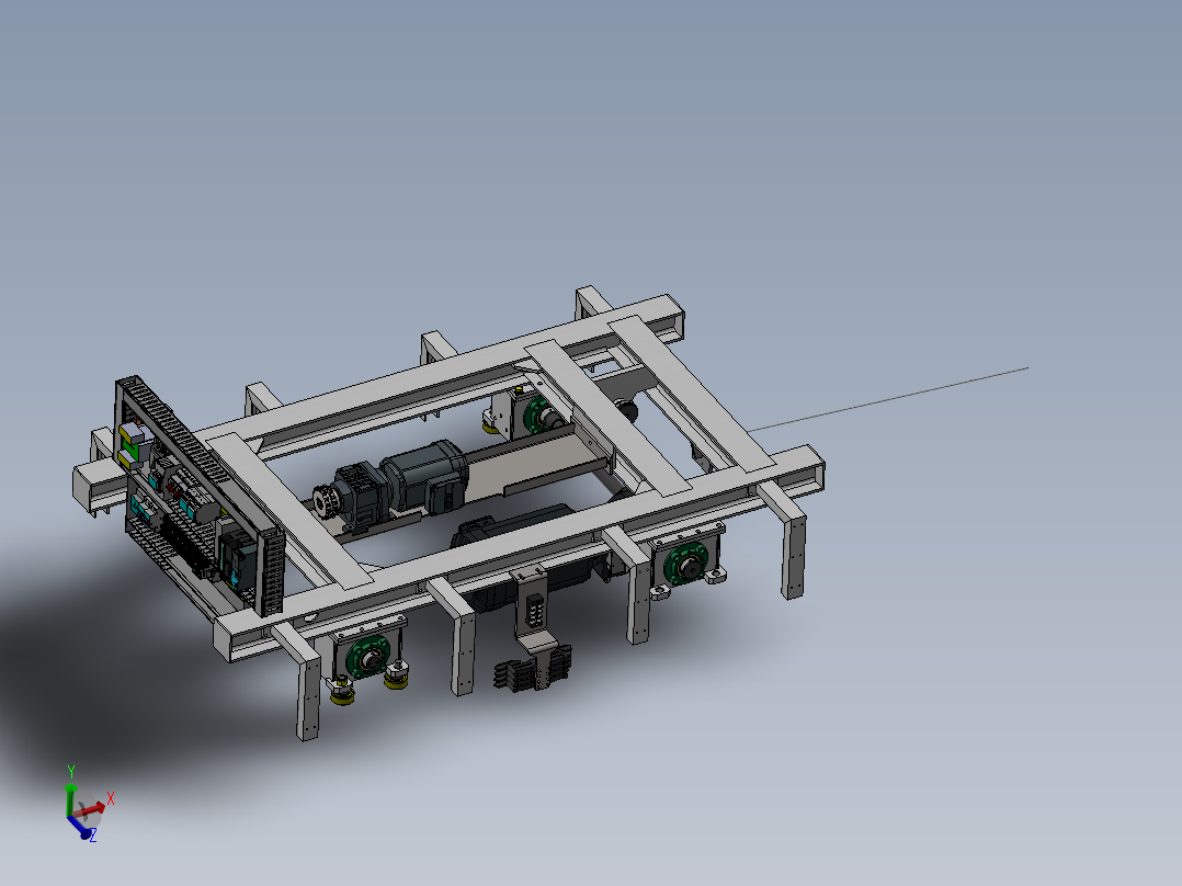 爬坡搬运机器人sw18可编辑