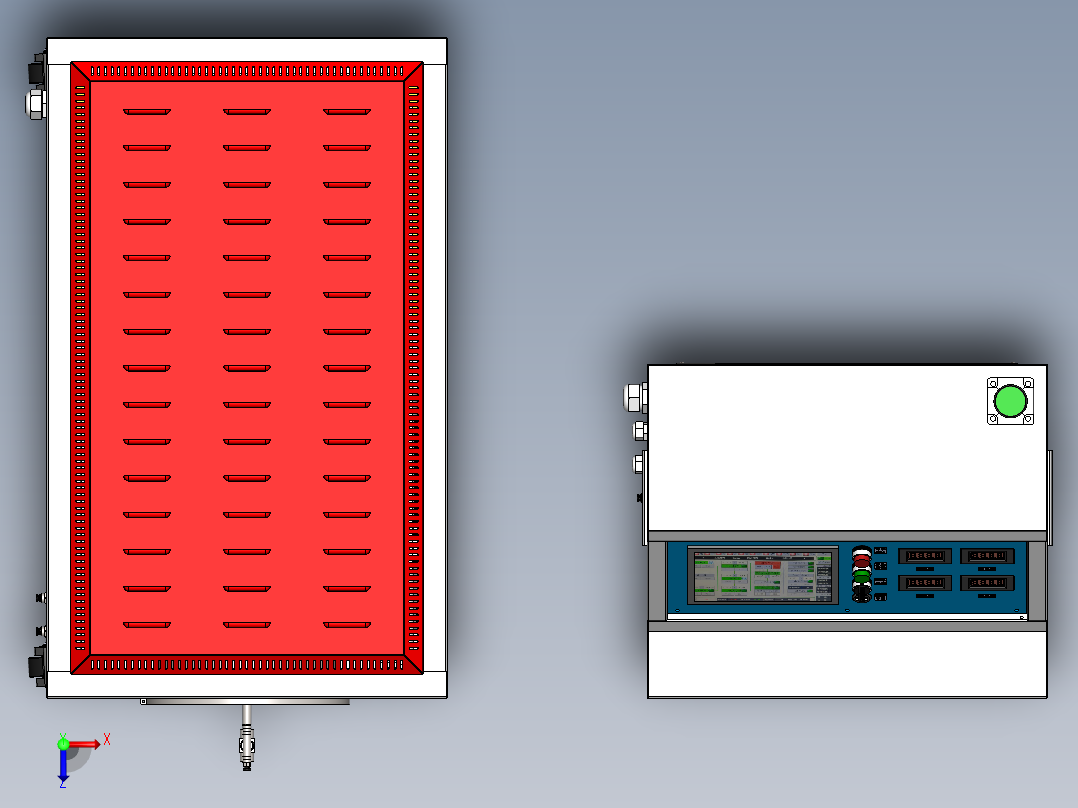 管式炉sw21可编辑俯视图