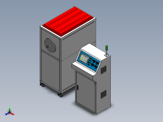 管式炉sw21可编辑正等轴测缩略图