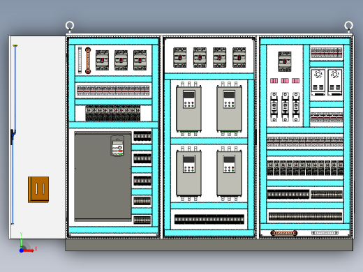 软启动风机柜前视缩略图