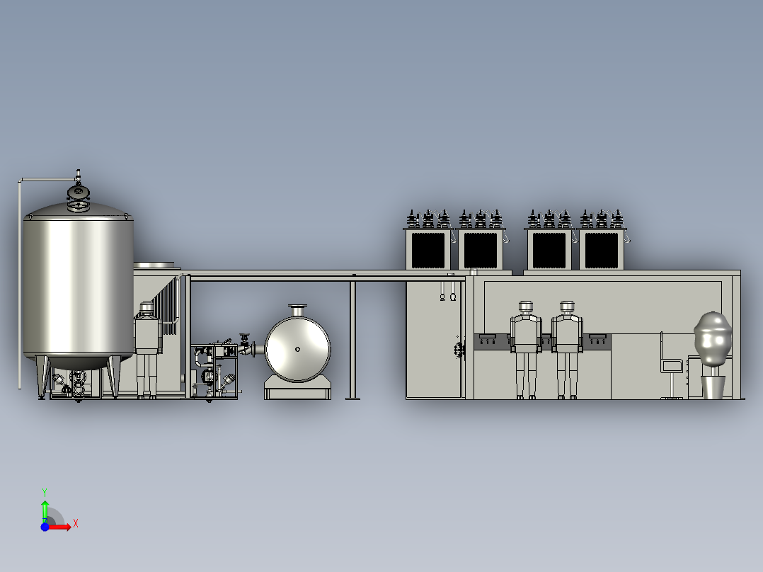 流水线、生产线(30)前视图