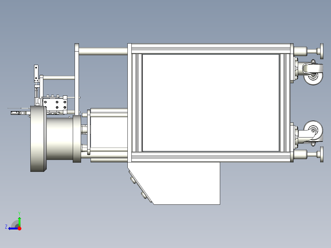 电阻片检测机右视图
