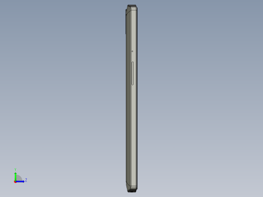 oneplus one体积模型catia stp igs 12(1)左视缩略图