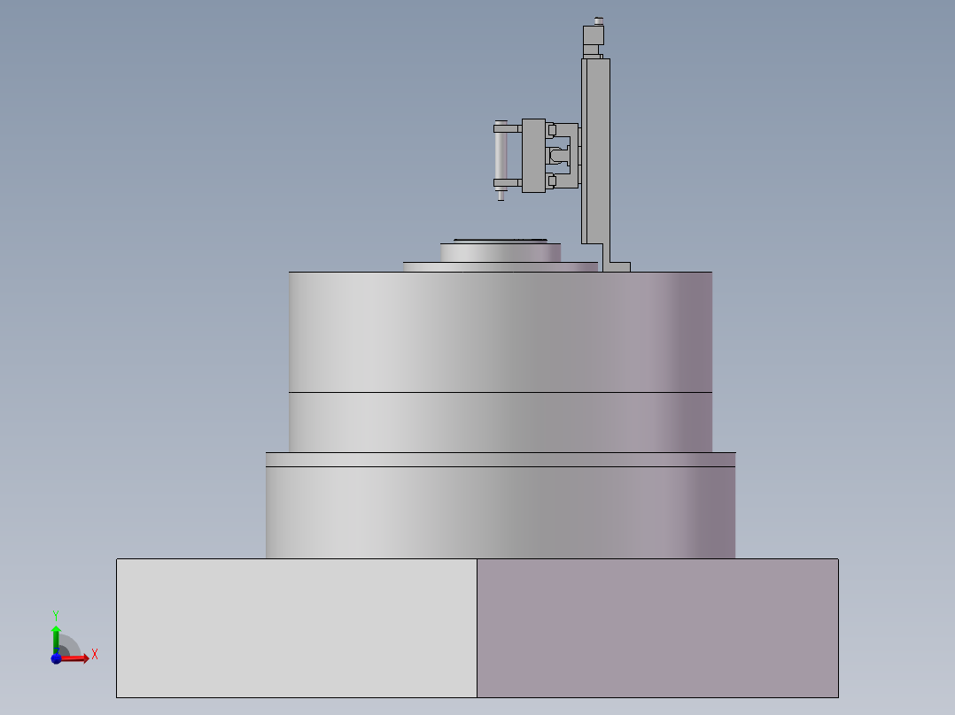 滚动轴承接触角测量仪70前视图