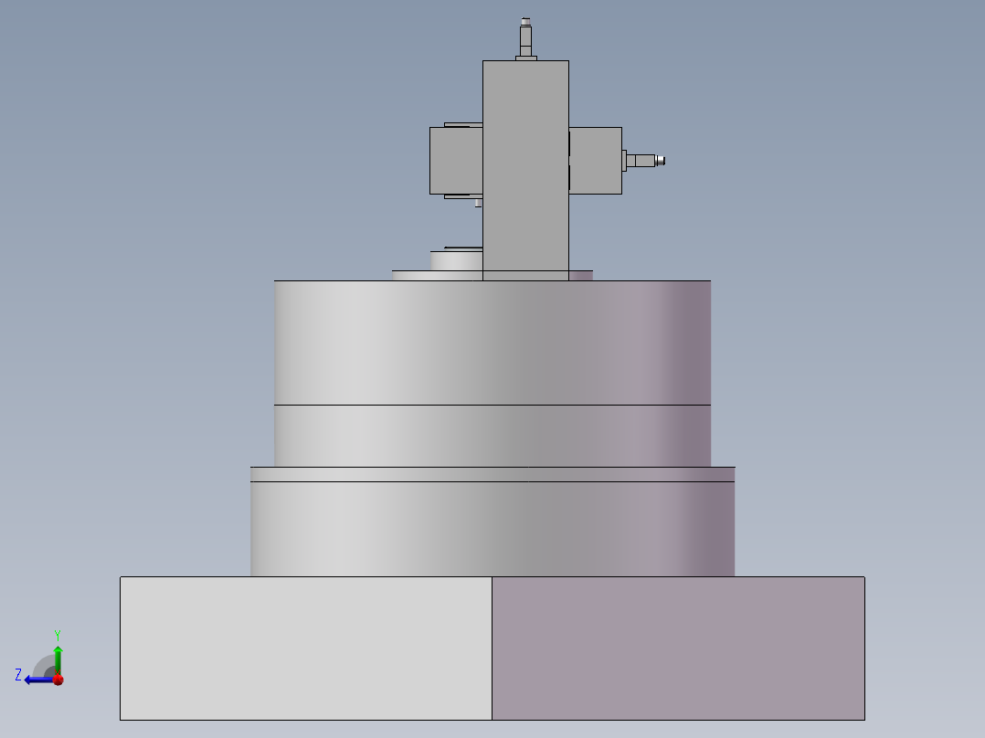 滚动轴承接触角测量仪70右视图
