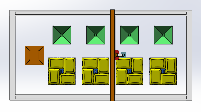 龙门架机械手料包清刷拆包方案