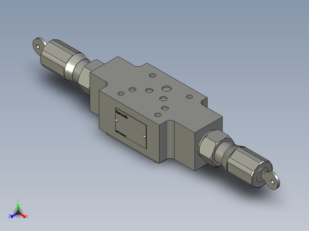 Z2FS10叠加式双向节流阀J