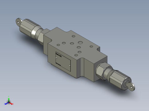 Z2FS10叠加式双向节流阀J
