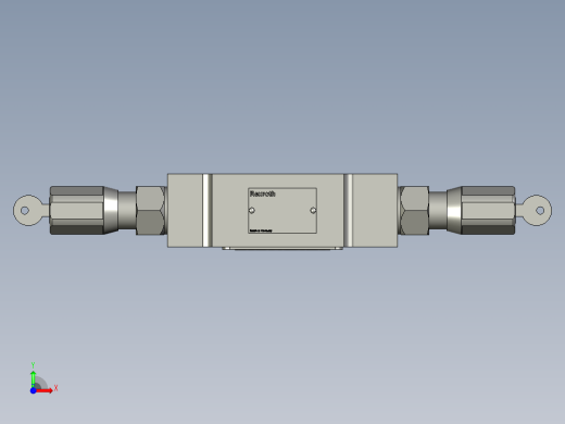 Z2FS10叠加式双向节流阀J前视缩略图