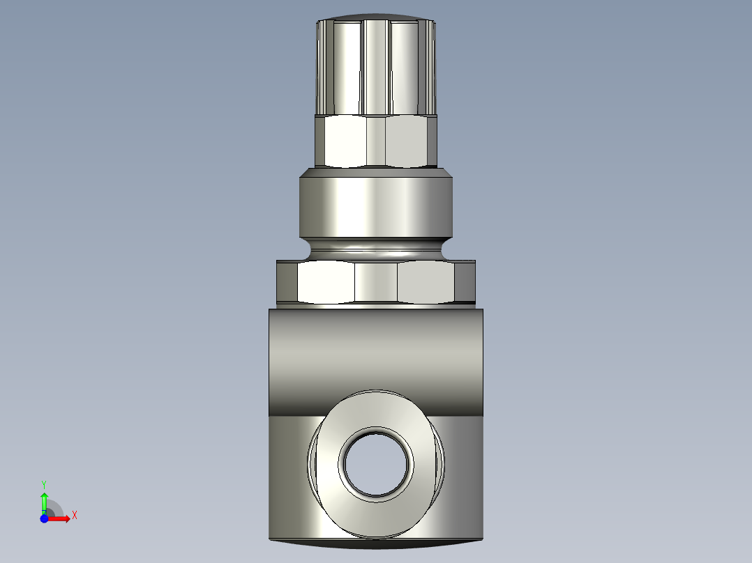 中间调速接头GR-QS-4FESTO前视图