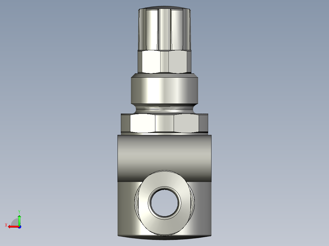 中间调速接头GR-QS-4FESTO后视图