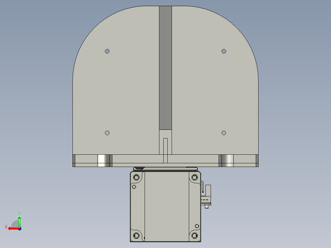 LEFS32A-600B-R5AN3-(SMC)-机器人升降1后视图