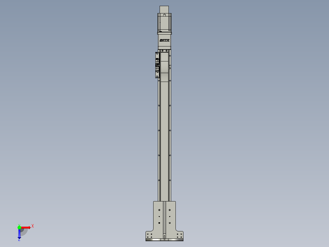 LEFS32A-600B-R5AN3-(SMC)-机器人升降1俯视图