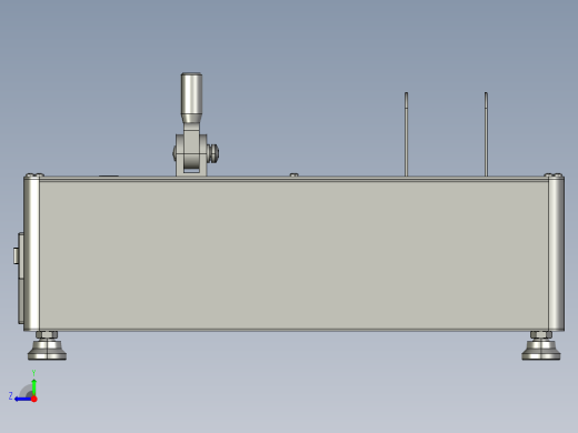 平装胶订机的刚性上封装置右视缩略图