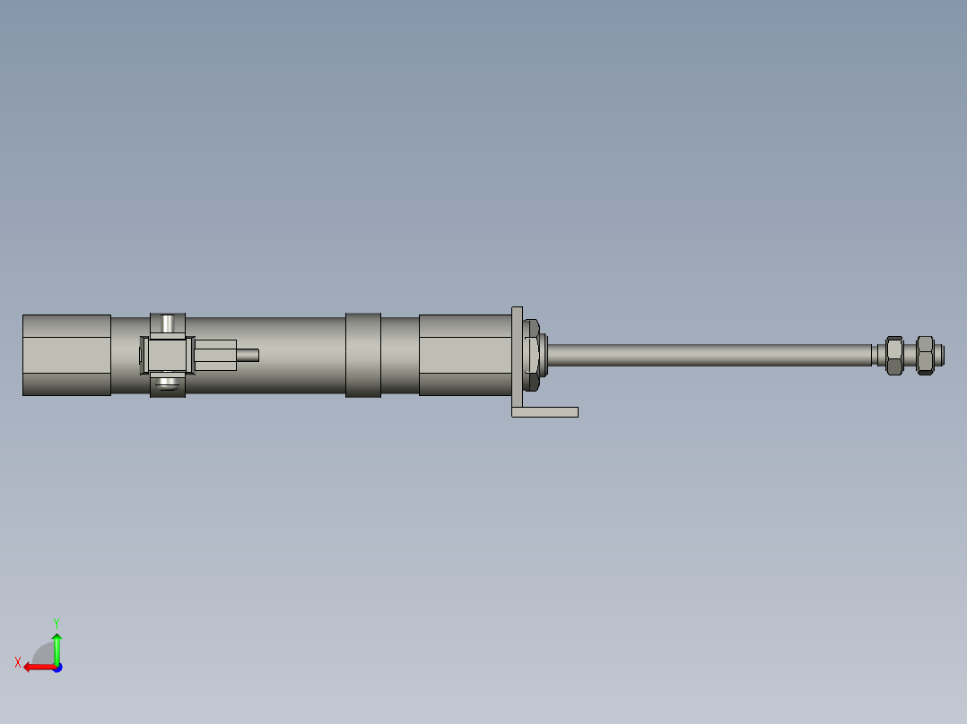 笔形气缸CDJ2L16-45A-M9BL(0_1_0)后视图