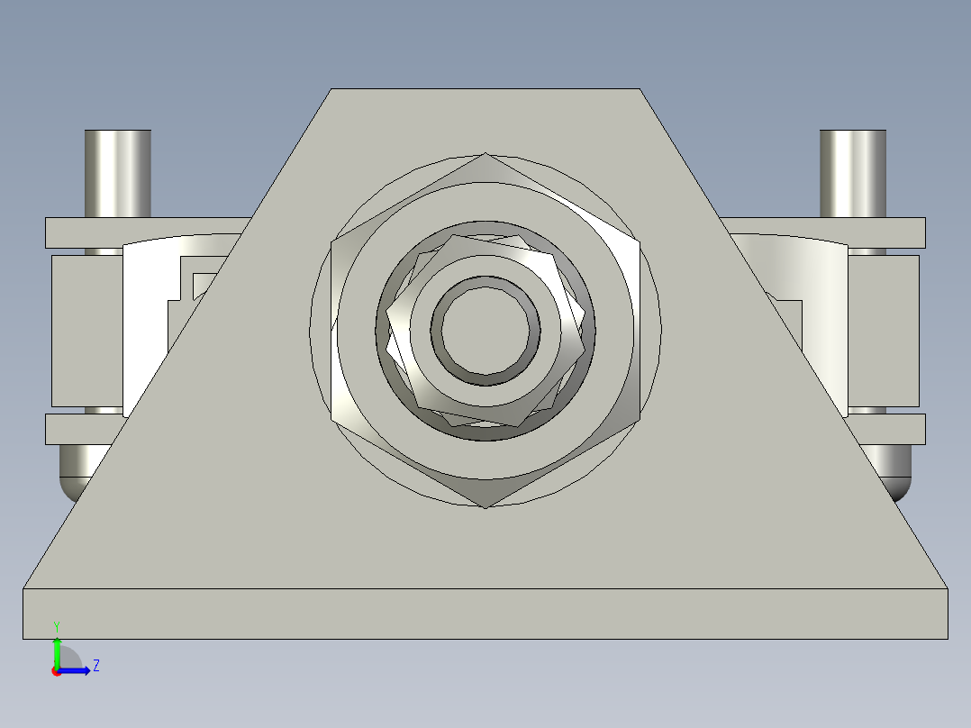 笔形气缸CDJ2L16-45A-M9BL(0_1_0)左视图