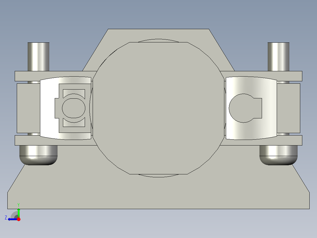 笔形气缸CDJ2L16-45A-M9BL(0_1_0)右视图