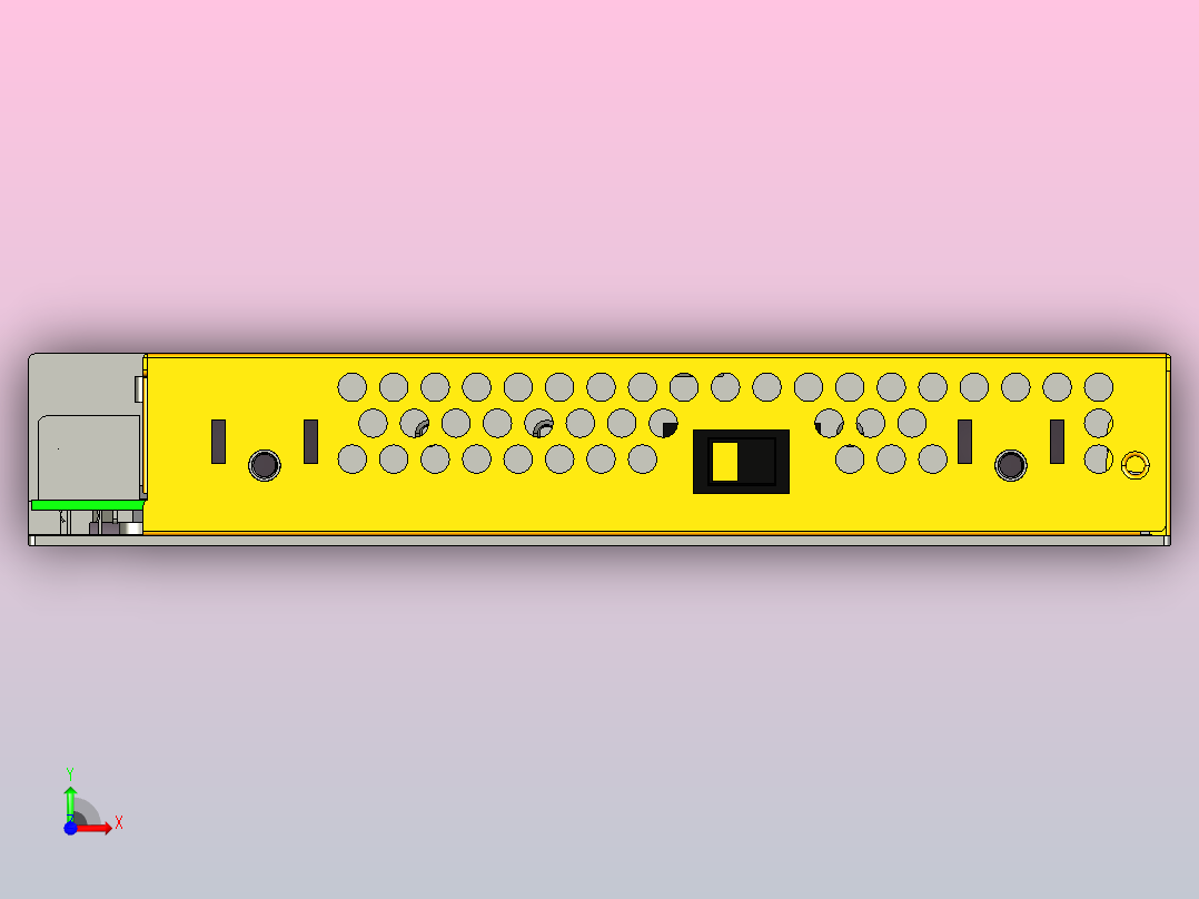 怡合达开关电源ZHH07-200-15前视图