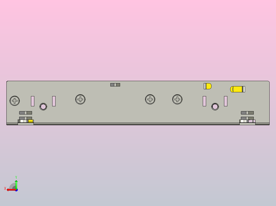 怡合达开关电源ZHH07-200-15后视图