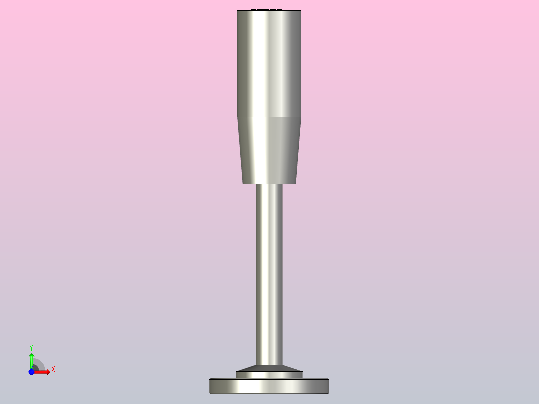 SMHHL48-288-3-220报警灯，蜂鸣器，三色灯前视图