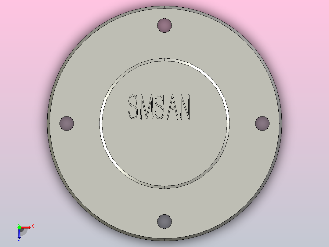 SMHHL48-288-3-220报警灯，蜂鸣器，三色灯俯视图