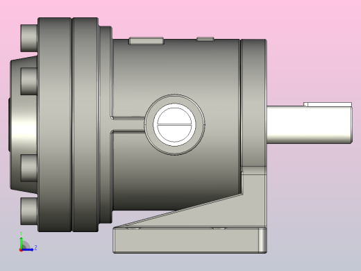50T脚座式油泵[50-T-19-LRR]左视缩略图