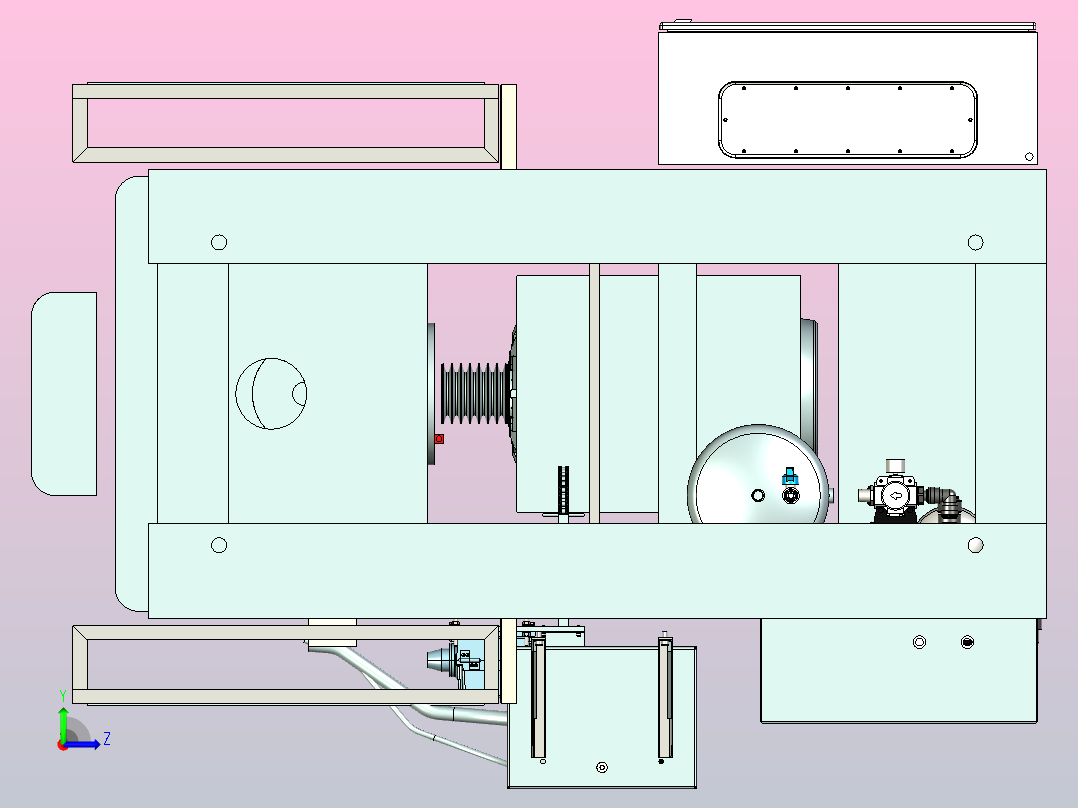 17 冲压模具 (20)左视图