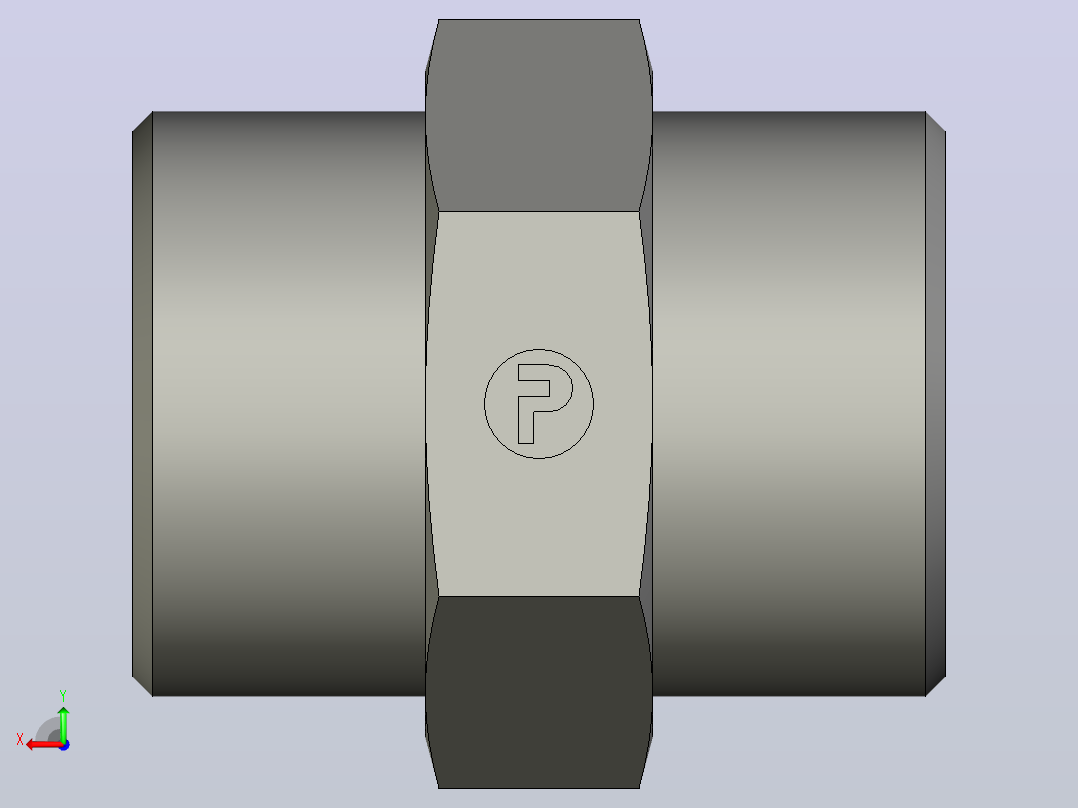 EO标准液压接头 Union G25SCFX(1)后视图