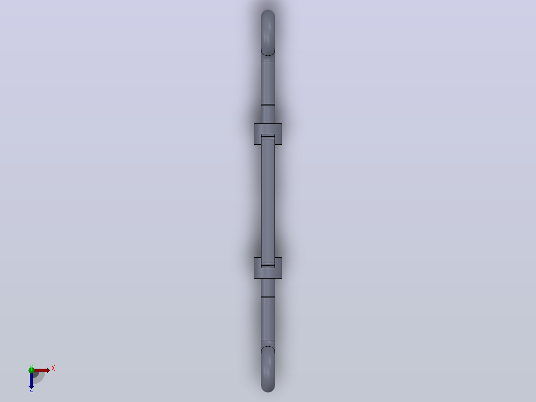 拉杆，调节器tensioner_110100016俯视图