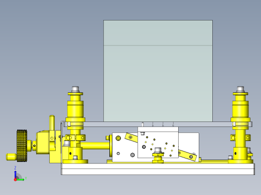 Z轴升降机构右视缩略图