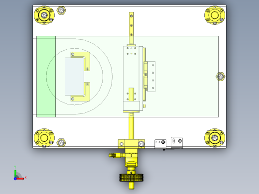 Z轴升降机构俯视缩略图