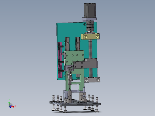 吸盘上下升降旋转组件sw18可编辑