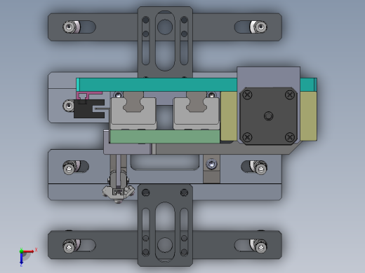 吸盘上下升降旋转组件sw18可编辑俯视缩略图