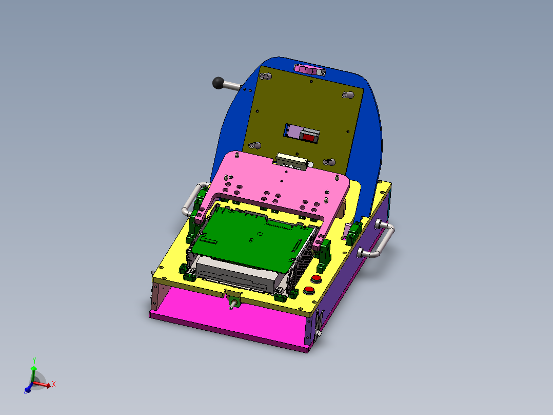 机芯打钉及主板排线摄像检查