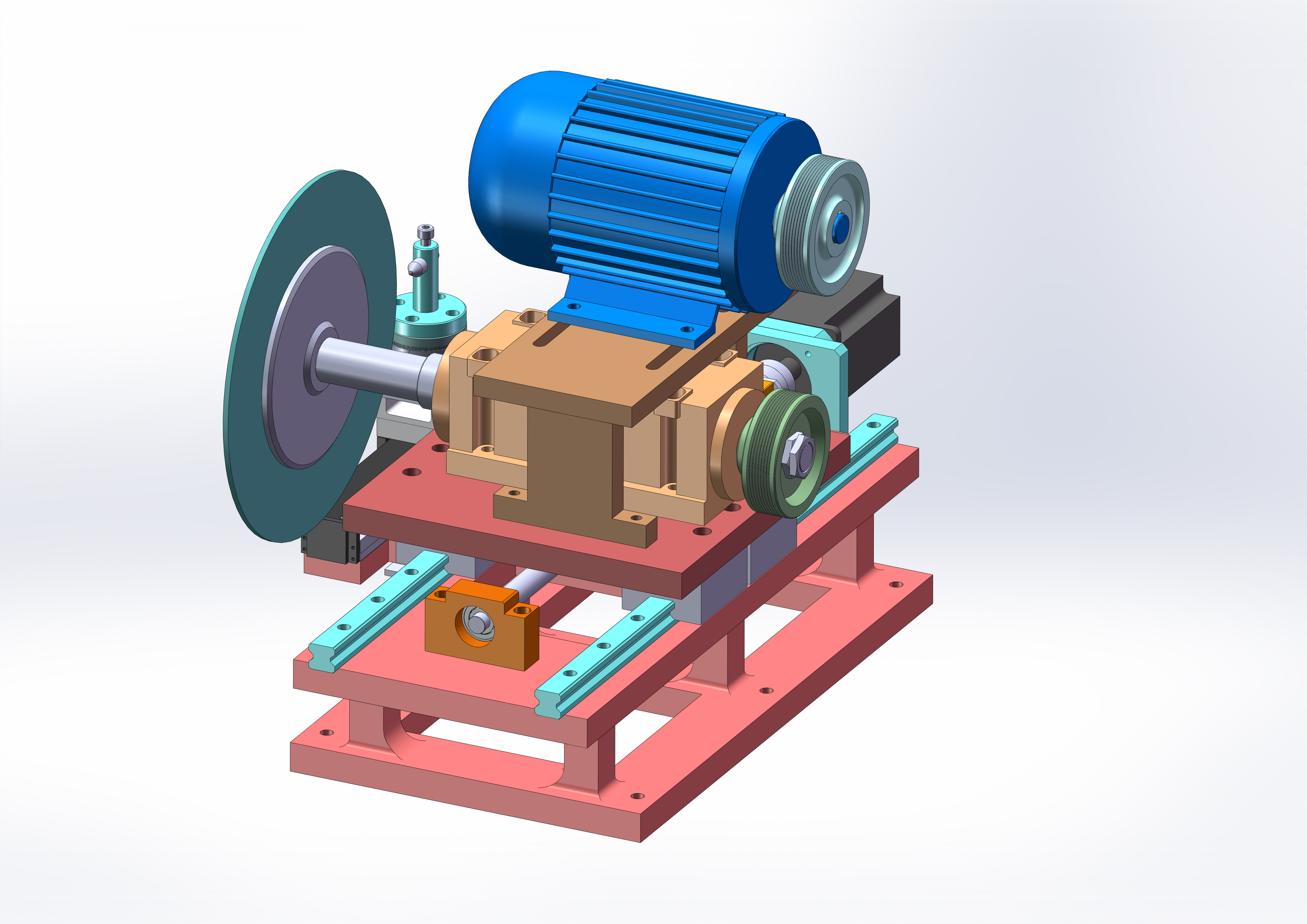 数控磨床设计模型