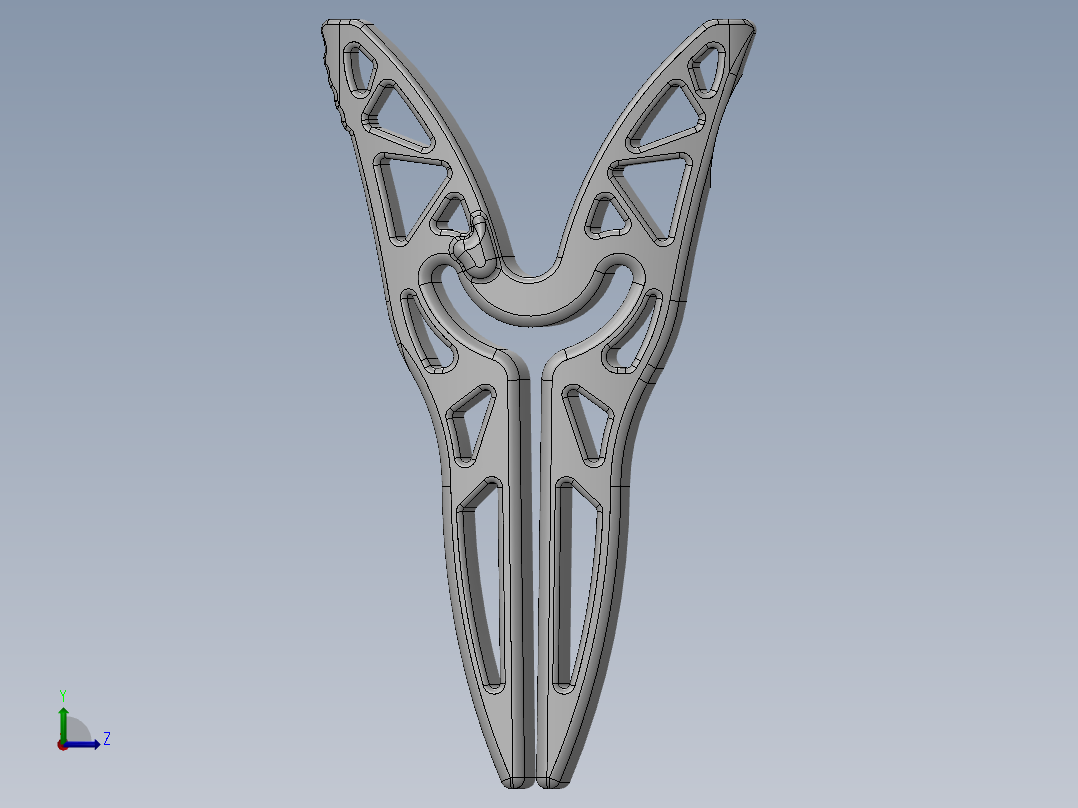solidworks 夹子左视图