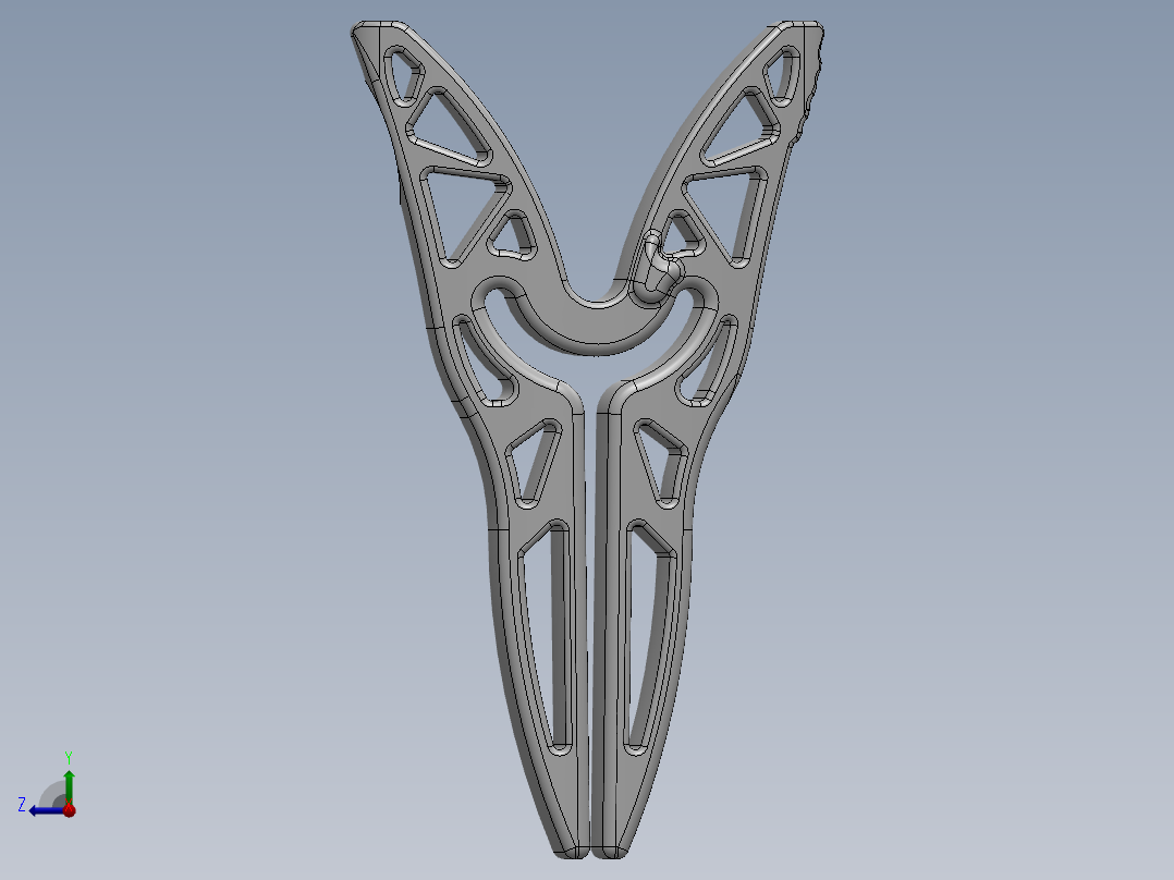 solidworks 夹子右视图