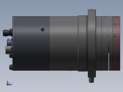 气浮主轴左视缩略图