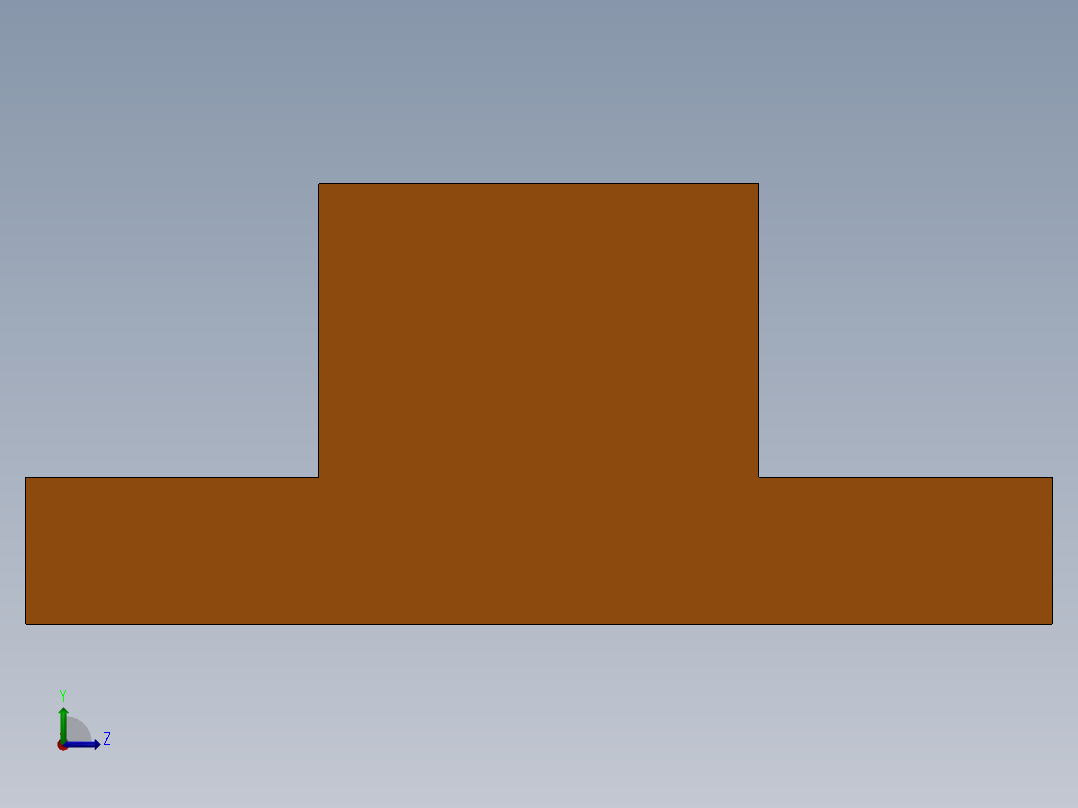 SW建模练习题-exercise 121左视图