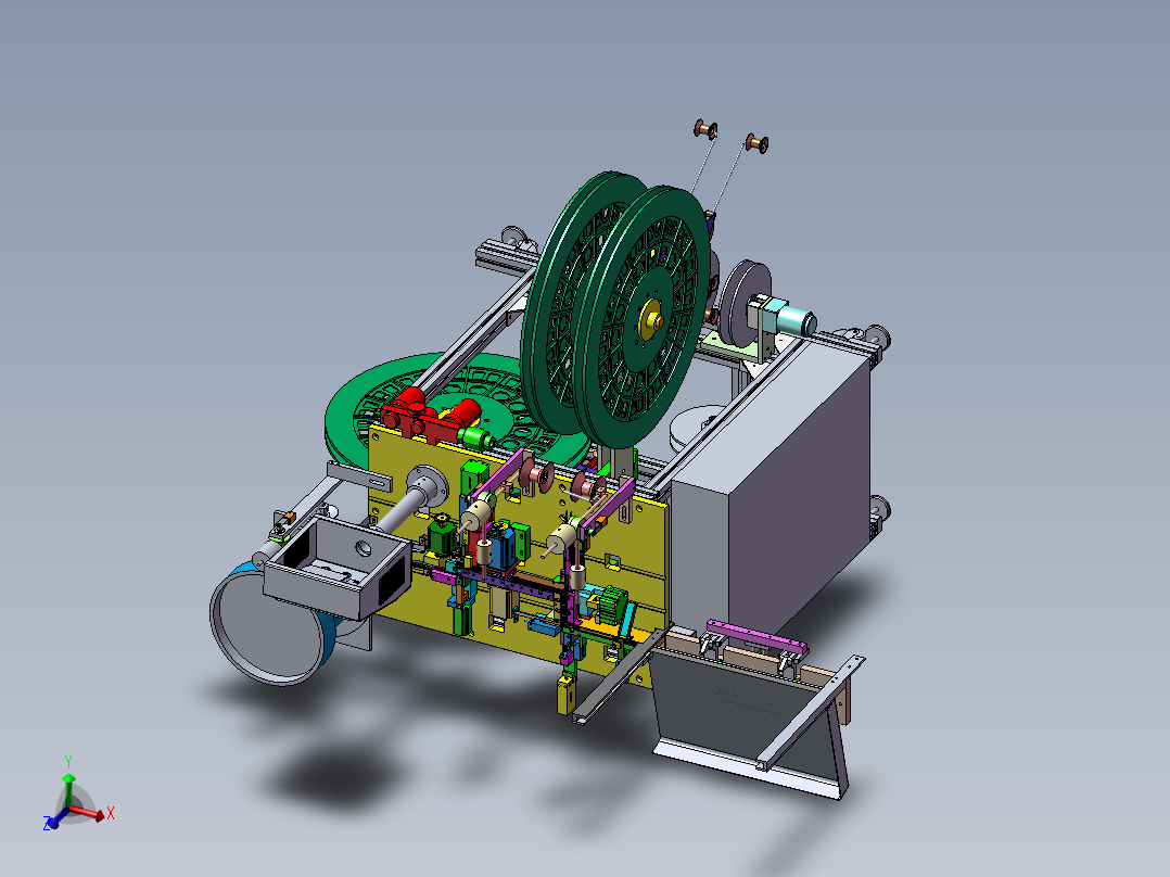批量生产：插端子自动机
