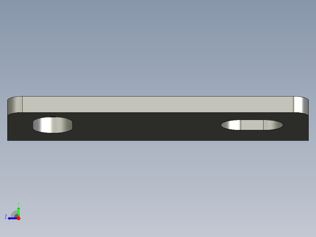 基恩士BL-600bracket_2_kc图纸模型右视图