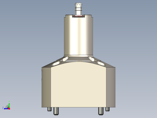 KOSMEKSFA1000-G0N-060-H70多系列多零件图纸模型多系列多零件图纸模型右视缩略图