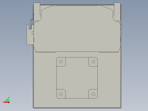 直线模组LHA170-S1200-D设计图纸后视缩略图