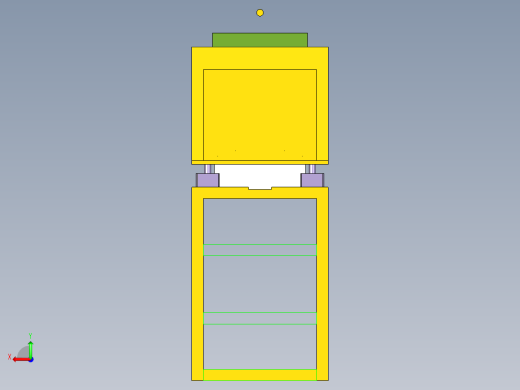 取茧机模型后视缩略图