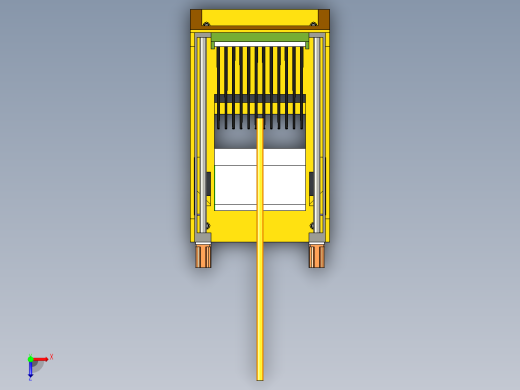 取茧机模型俯视缩略图
