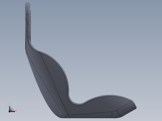 赛车座椅seat-168-sw前视缩略图