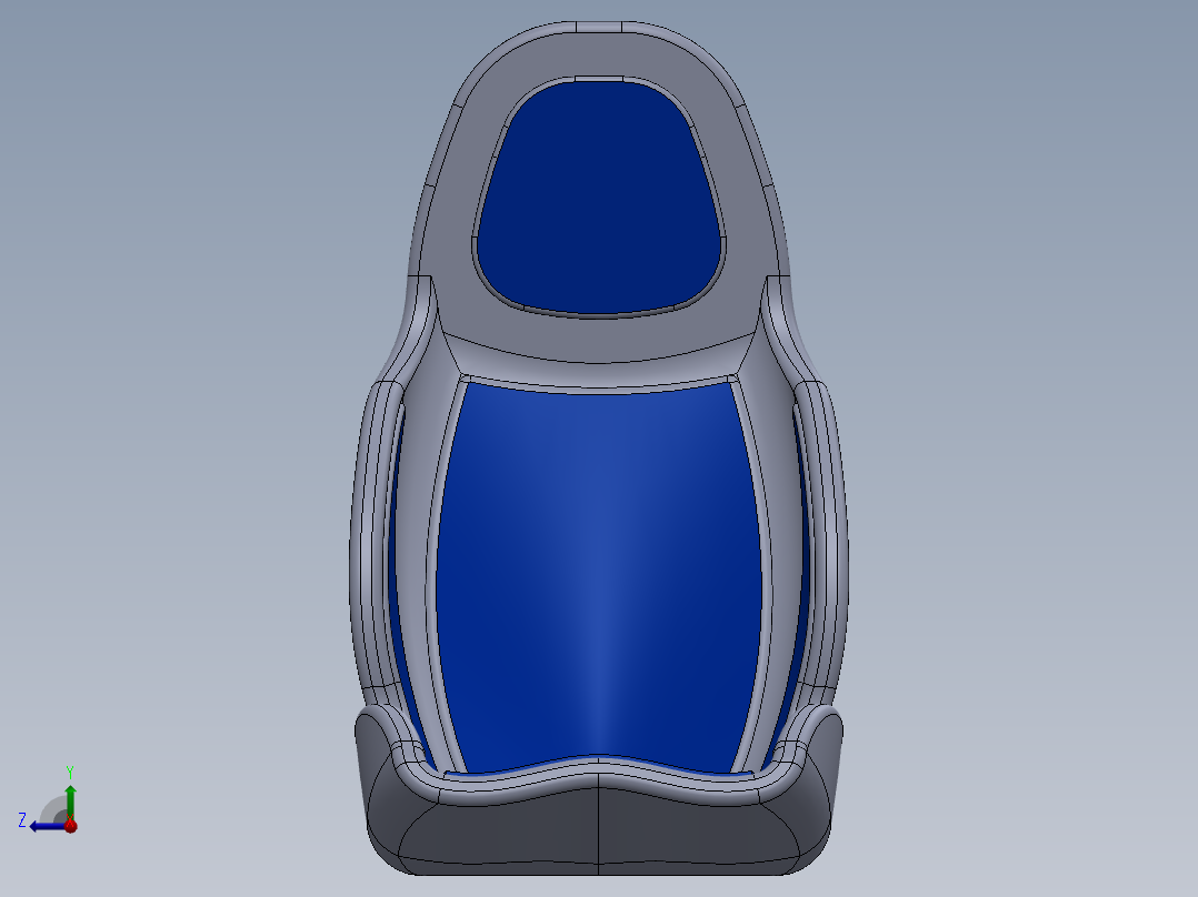赛车座椅seat-168-sw右视图