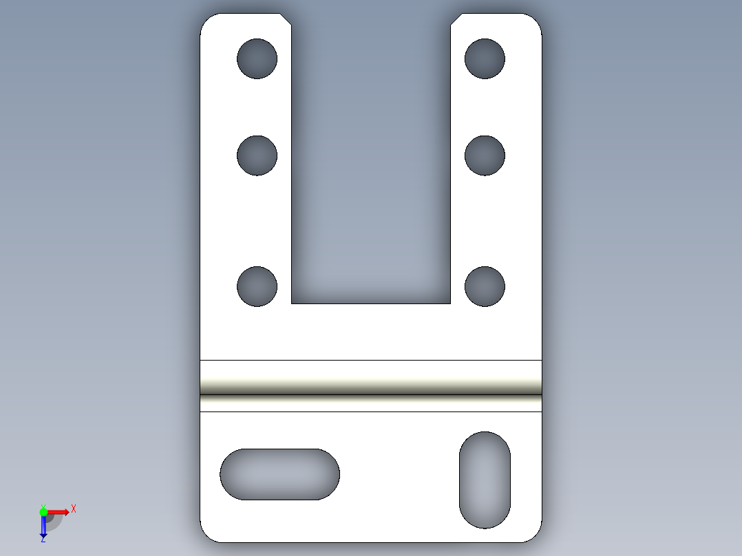 基恩士AP-B03_kc图纸模型俯视图