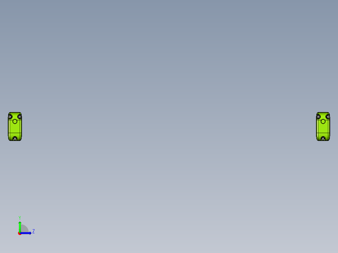 安全_区域传感器H2TLP2810_3D左视图