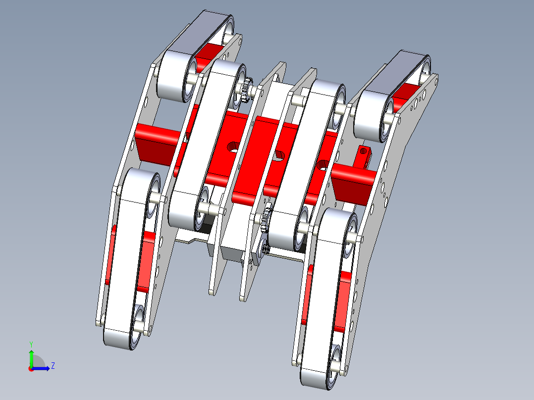 track-robot左视图